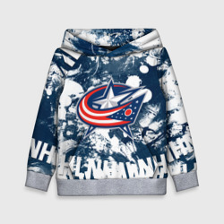 Детская толстовка 3D Коламбус Блю Джекетс, Columbus Blue Jackets