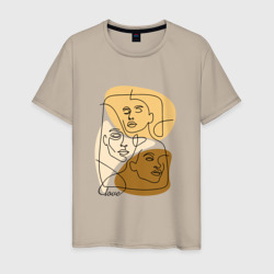 Разная любовь – Мужская футболка хлопок с принтом купить со скидкой в -20%