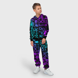 Детский костюм 3D Тату Токийские мстители неон - фото 2