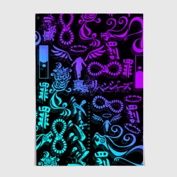 Постер Тату Токийские мстители неон