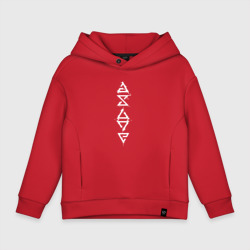 Детское худи Oversize хлопок Знаки Ведьмака
