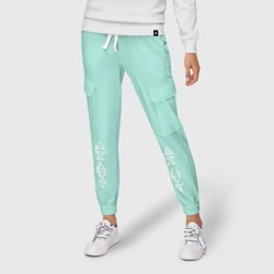 Женские брюки карго хлопок Знаки Ведьмака - фото 2