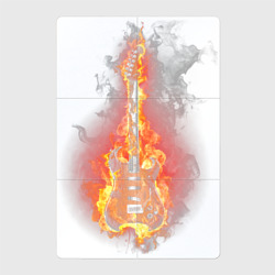 Магнитный плакат 2Х3 Burning guitar