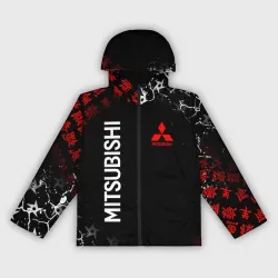 Женская ветровка 3D Mitsubishi samurai Japan style иероглифы