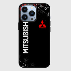 Чехол для iPhone 13 Pro Mitsubishi samurai Japan style иероглифы