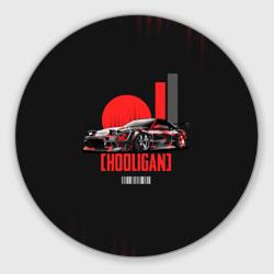 Круглый коврик для мышки Hooligan hoonigan