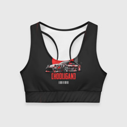 Женский спортивный топ 3D Hooligan hoonigan