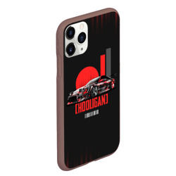 Чехол для iPhone 11 Pro Max матовый Hooligan hoonigan - фото 2