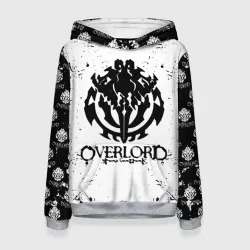 Женская толстовка 3D Overlord паттерн