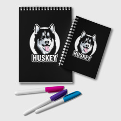 Блокнот Собака Хаски Husky