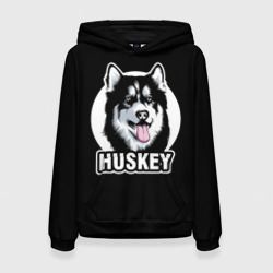 Собака Хаски Husky – Женская толстовка 3D с принтом купить со скидкой в -32%