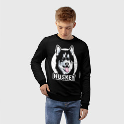 Детский свитшот 3D Собака Хаски Husky - фото 2