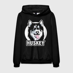 Мужская толстовка 3D Собака Хаски Husky