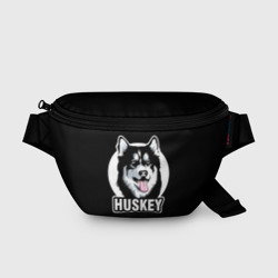 Поясная сумка 3D Собака Хаски Husky
