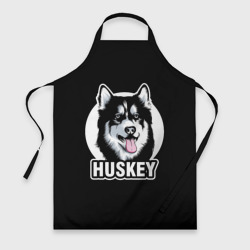 Фартук 3D Собака Хаски Husky