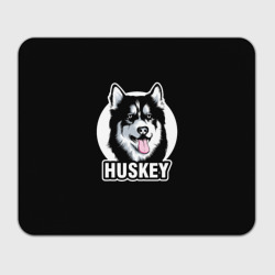 Прямоугольный коврик для мышки Собака Хаски Husky