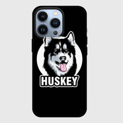 Чехол для iPhone 13 Pro Собака Хаски Husky