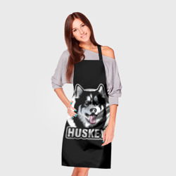 Фартук 3D Собака Хаски Husky - фото 2