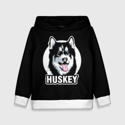 Детская толстовка 3D Собака Хаски Husky