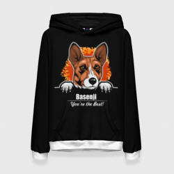 Женская толстовка 3D Басенджи Basenji