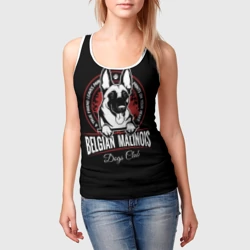 Женская майка 3D Бельгийская Овчарка Малинуа - фото 2