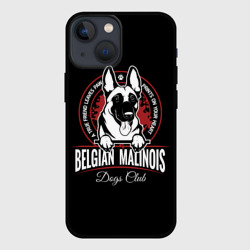 Чехол для iPhone 13 mini Бельгийская Овчарка Малинуа