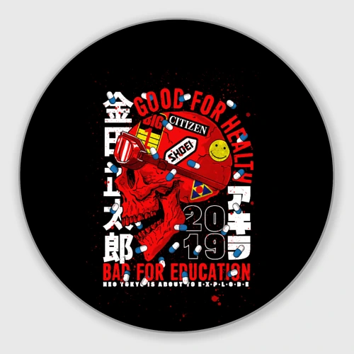 Круглый коврик для мышки Akira Акира