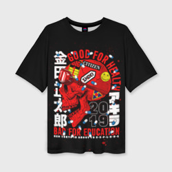 Женская футболка oversize 3D Akira Акира