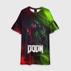 Детское платье 3D Doomguy Doom