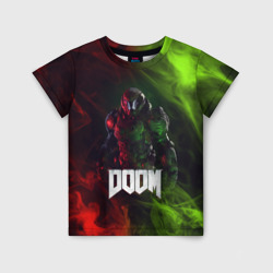 Детская футболка 3D Doomguy Doom