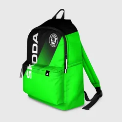 Рюкзак 3D Skoda green line style sport