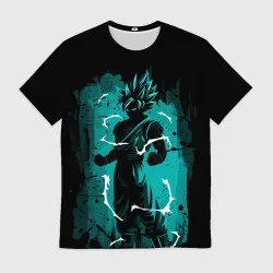Мужская футболка 3D Ultra Goku, Гоку