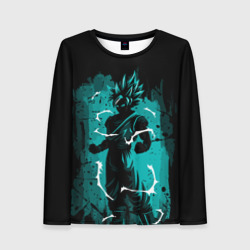 Женский лонгслив 3D Ultra Goku, Гоку