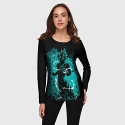 Женский лонгслив 3D Ultra Goku, Гоку - фото 2