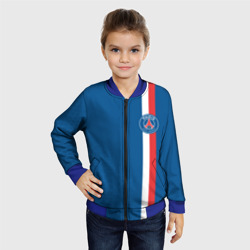 Детский бомбер 3D PSG sport stripes uniform - фото 2