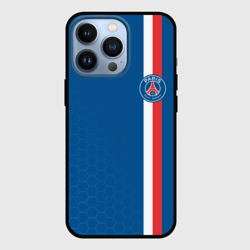 Чехол для iPhone 13 Pro PSG sport stripes uniform