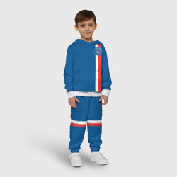 Детский костюм с толстовкой 3D PSG sport stripes uniform - фото 2