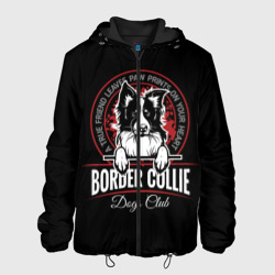 Мужская куртка 3D Бордер-Колли Border Collie