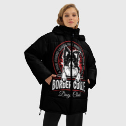 Женская зимняя куртка Oversize Бордер-Колли Border Collie - фото 2