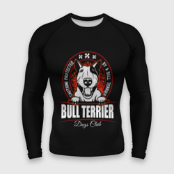 Мужской рашгард 3D Бультерьер Bull Terrier