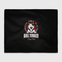 Плед 3D Бультерьер Bull Terrier