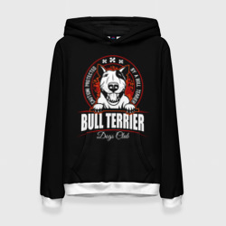 Женская толстовка 3D Бультерьер Bull Terrier