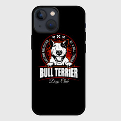 Чехол для iPhone 13 mini Бультерьер Bull Terrier