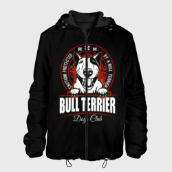 Мужская куртка 3D Бультерьер Bull Terrier