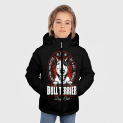 Зимняя куртка для мальчиков 3D Бультерьер Bull Terrier - фото 2