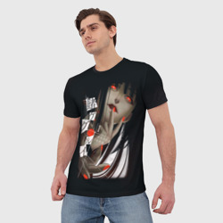 Мужская футболка 3D Возбужденная Юмэко Безумный азарт - фото 2