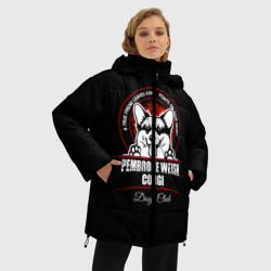 Женская зимняя куртка Oversize Вельш-Корги Пемброк Corgi - фото 2