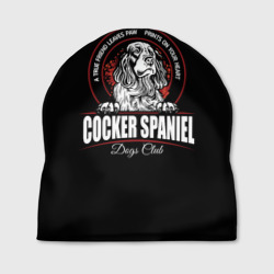 Шапка 3D Кокер-Спаниель Cocker Spaniel