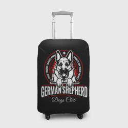 Чехол для чемодана 3D Немецкая Овчарка German Shepherd-1
