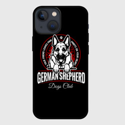 Чехол для iPhone 13 mini Немецкая Овчарка German Shepherd-1